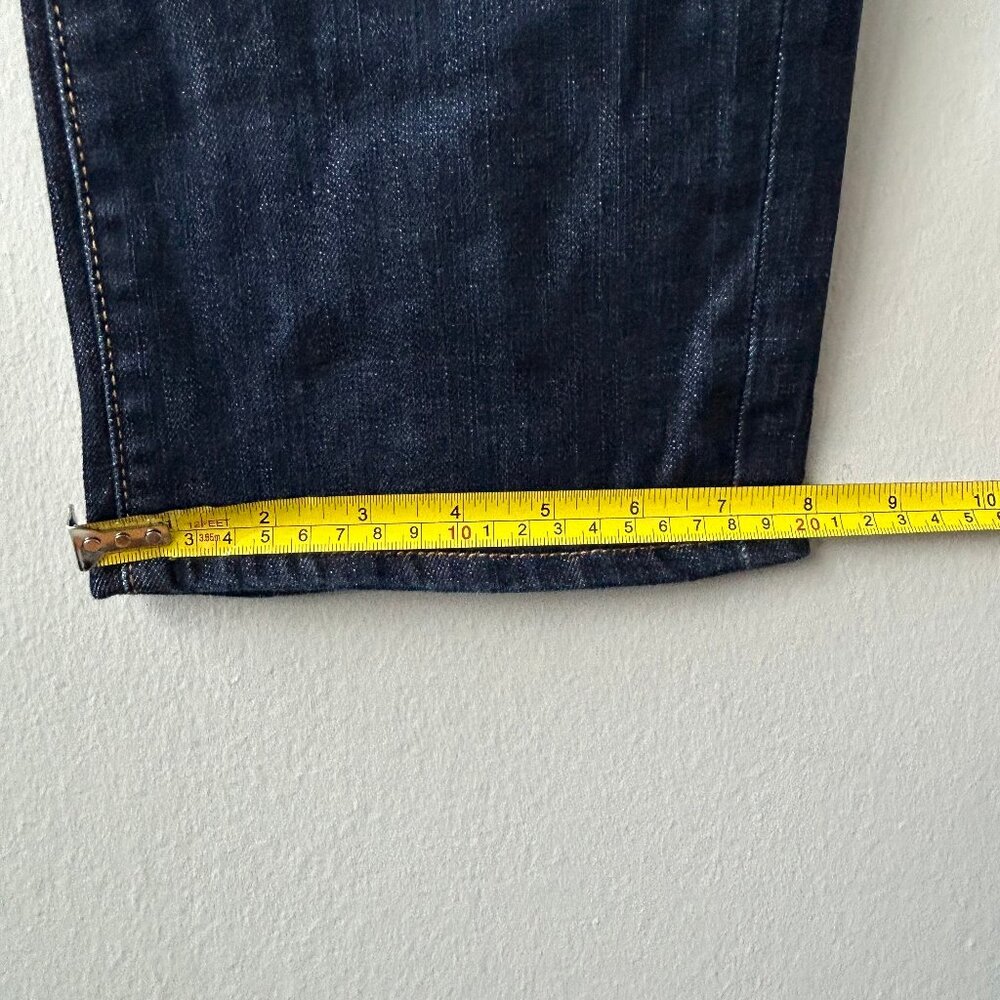 Lucky Brand 410 Athletic Fit Jeans Mens 33x30 Dark Wash Denim Straight Leg - Picture 9 of 10